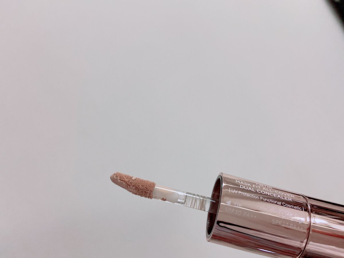 マスクフィットオールカバーデュアルコンシーラー/TIRTIR(ティルティル)/コンシーラーを使ったクチコミ(4枚目)