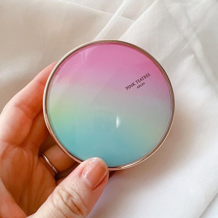 ピンクティーツリーカバークッション/APLIN/クッションファンデーションを使ったクチコミ(6枚目)