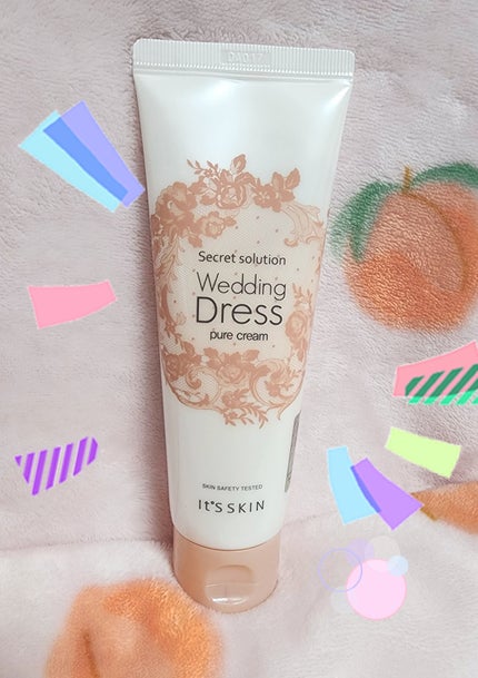 シークレットソルーションウェディングドレスピュアクリーム/It's skin/フェイスクリームを使ったクチコミ(1枚目)