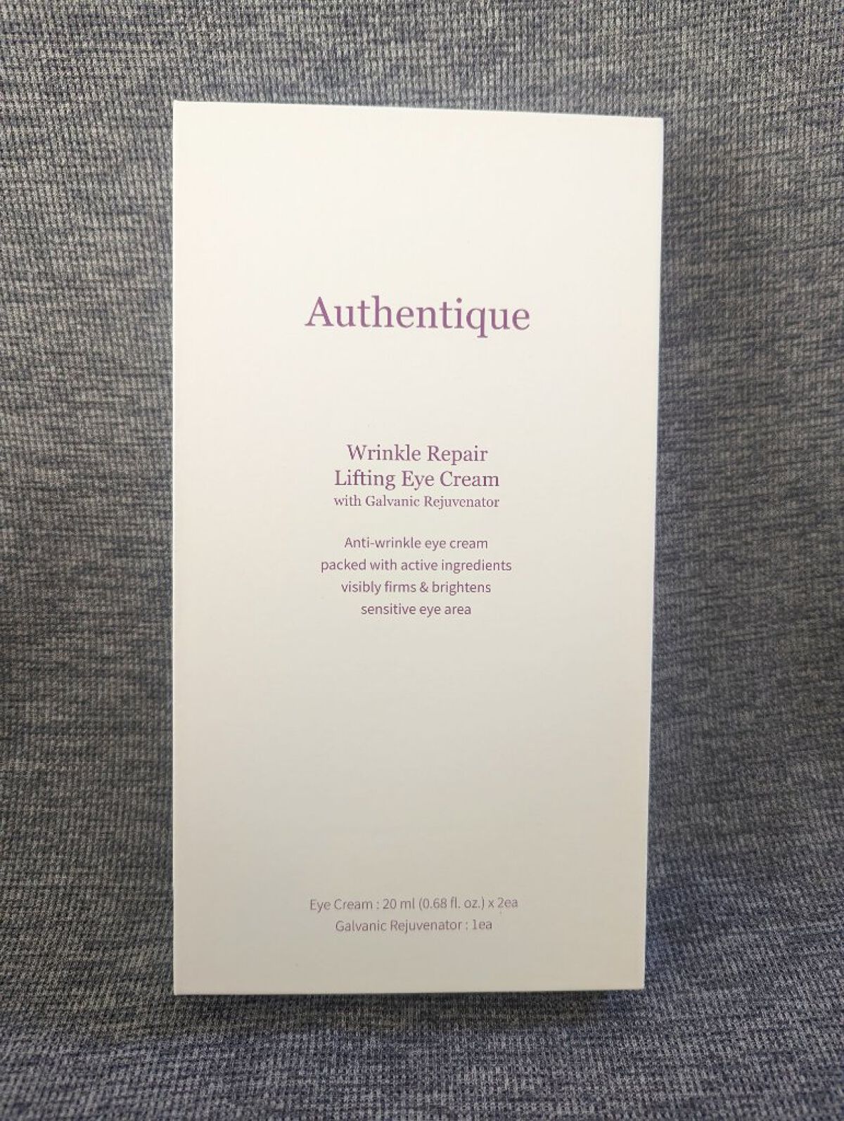 AUTHENTIC A.T.Q リンクル アイクリーム/AUTHENTIC/アイケア・アイクリームを使ったクチコミ（3枚目）