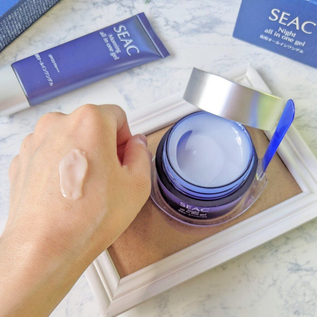 朝用オールインワンゲル/SEAC/オールインワン化粧品を使ったクチコミ(4枚目)