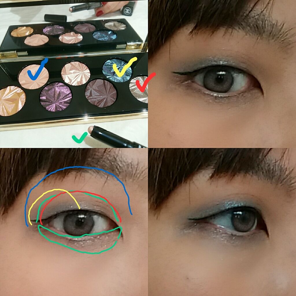 ロングウェア クリーム シャドウ スティック/BOBBI BROWN/スティックアイシャドウを使ったクチコミ（3枚目）