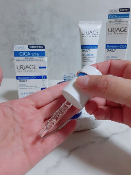 シカデイリー ジェルクリーム/ユリアージュ/フェイスクリームを使ったクチコミ(4枚目)