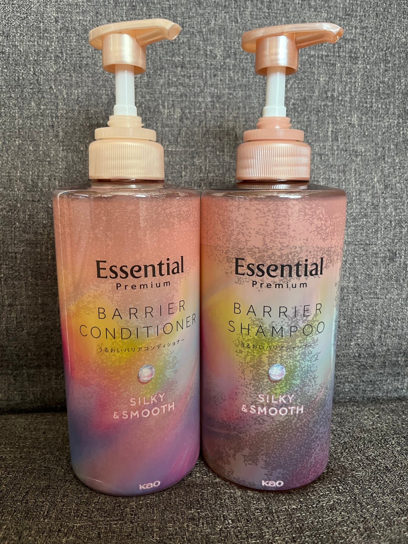 エッセンシャルプレミアム バリアシャンプー・コンディショナー シルキー&スムース/エッセンシャル/市販シャンプーを使ったクチコミ(1枚目)