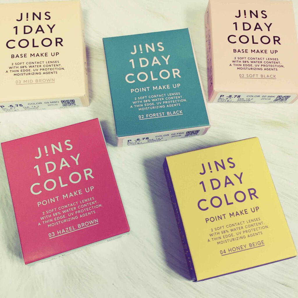 JINS1DAYCOLOR/JINS/ワンデー（１DAY）カラコンを使ったクチコミ（1枚目）