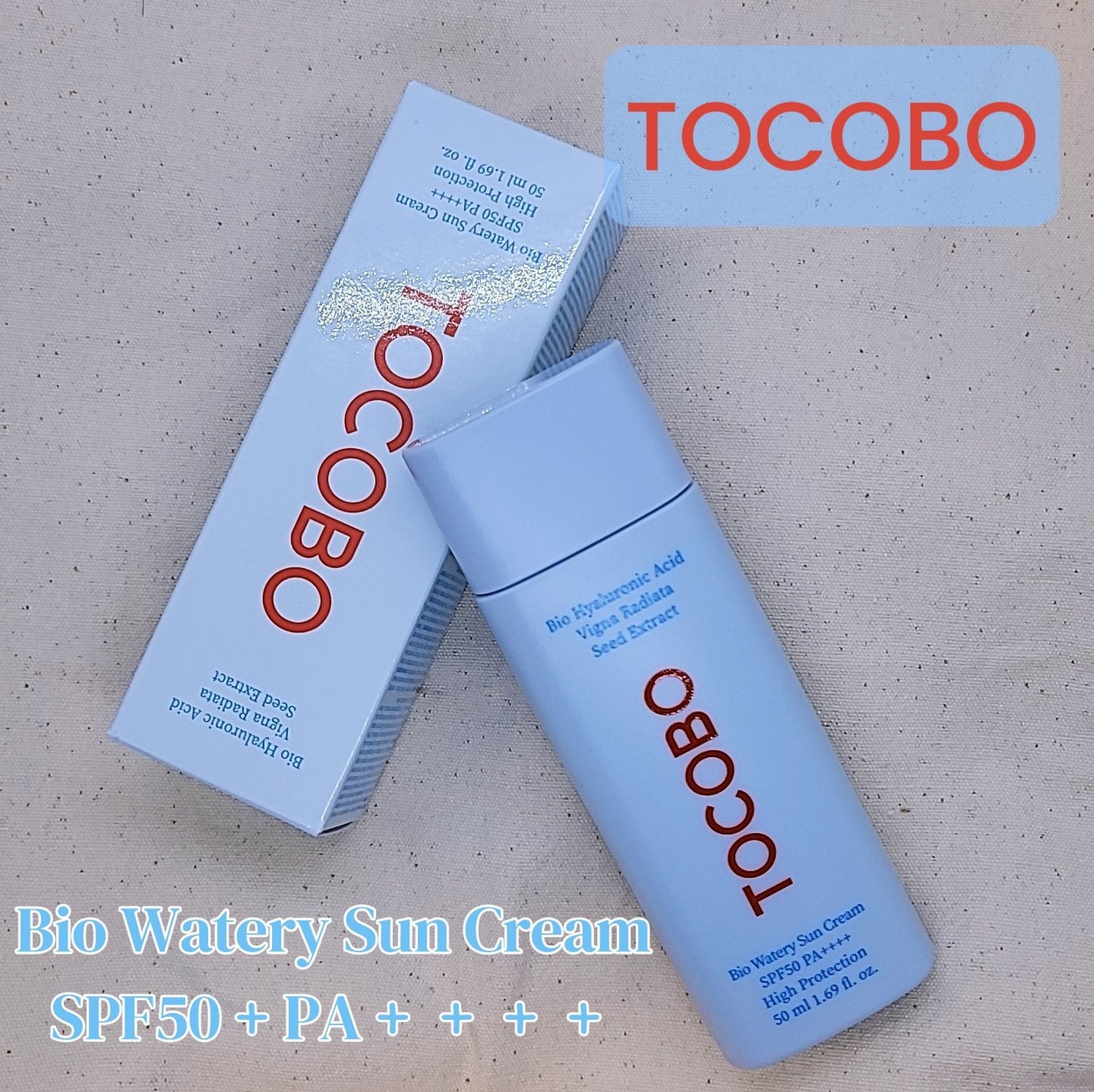 バイオウォータリーサンクリーム/TOCOBO/日焼け止めクリームを使ったクチコミ(1枚目)