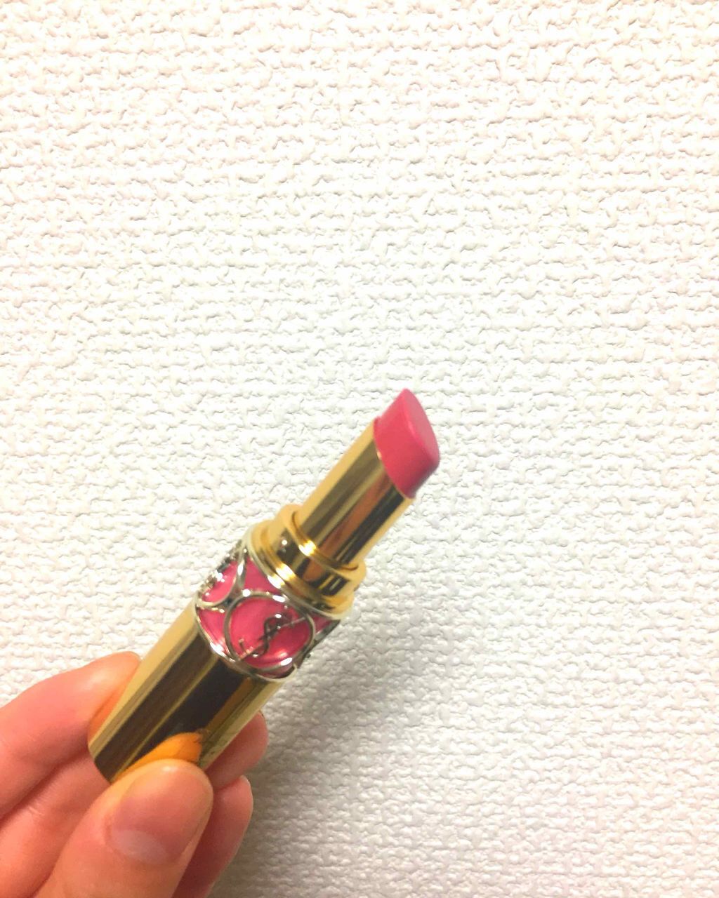 ルージュ ヴォリュプテ シャイン/YVES SAINT LAURENT BEAUTE/口紅を使ったクチコミ（1枚目）