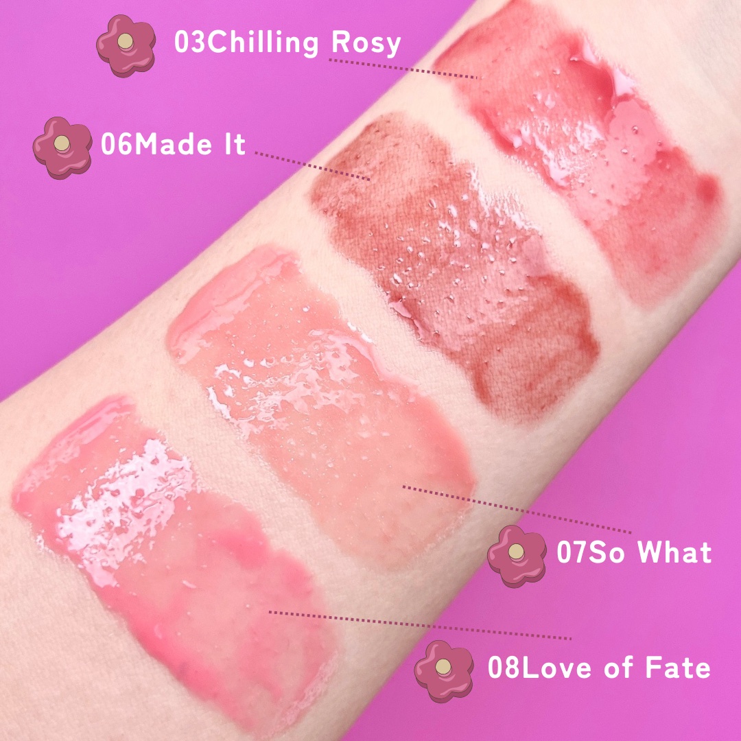 インク グラスティング リップ グロス/PERIPERA/リップグロスを使ったクチコミ（3枚目）