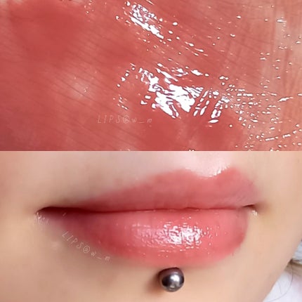 グラスティングメルティングバーム/rom&nd/リップバームを使ったクチコミ(1枚目)