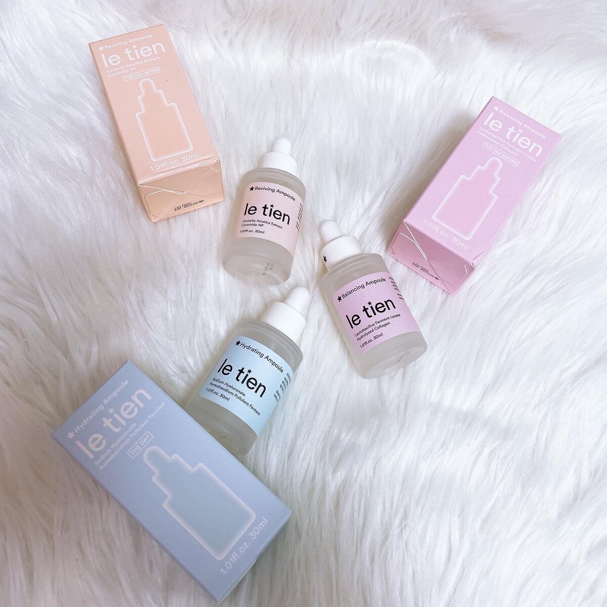 バランシングアンプル/le tien/美容液を使ったクチコミ（2枚目）