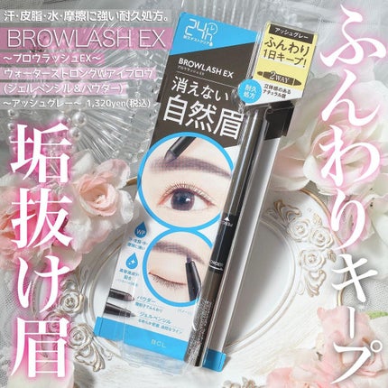 ブロウラッシュEX ウォーターストロング Wアイブロウ (ジェルペンシル&パウダー)/ブロウラッシュ/パウダーアイブロウを使ったクチコミ(1枚目)