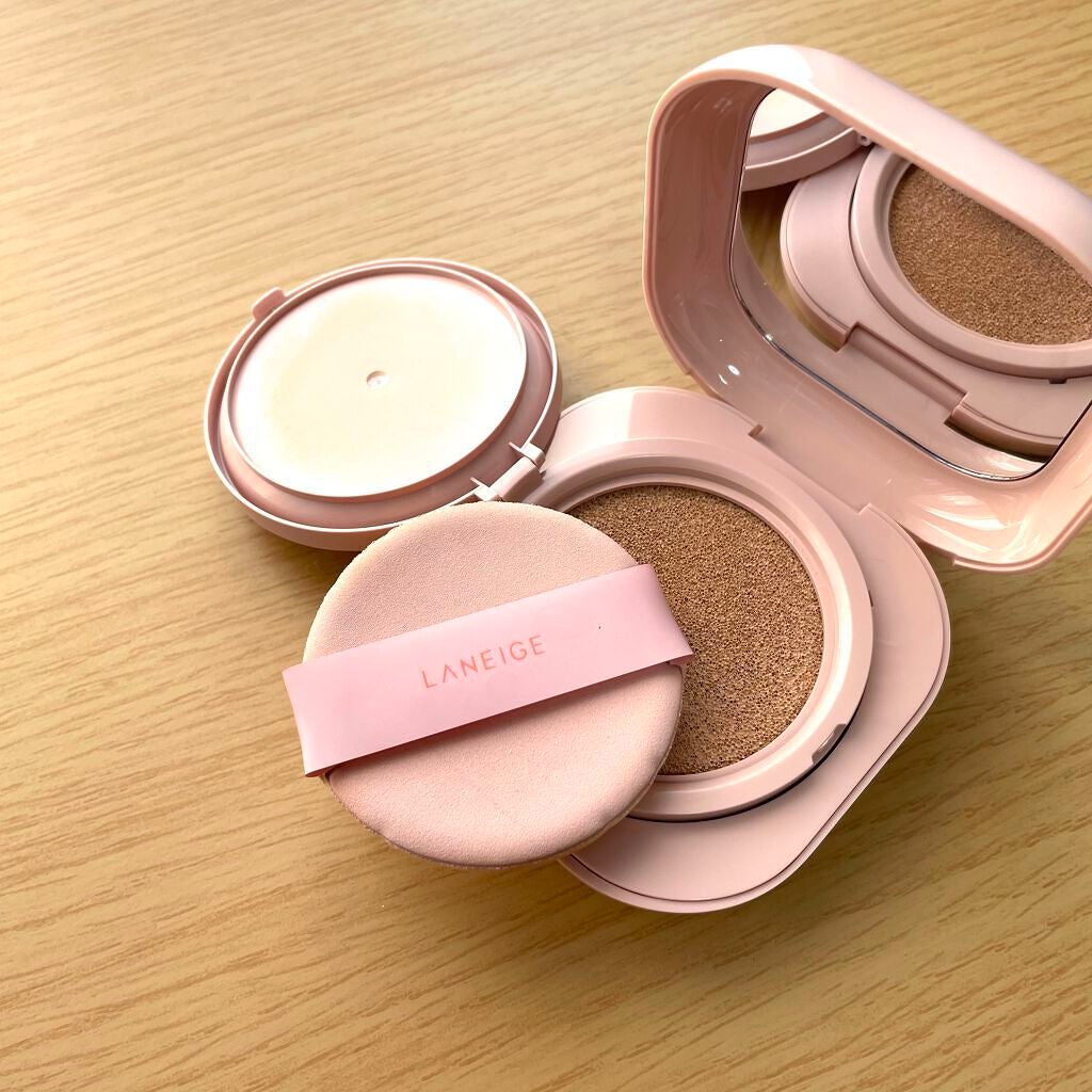 ネオクッション グロウ/LANEIGE/クッションファンデーションを使ったクチコミ(2枚目)