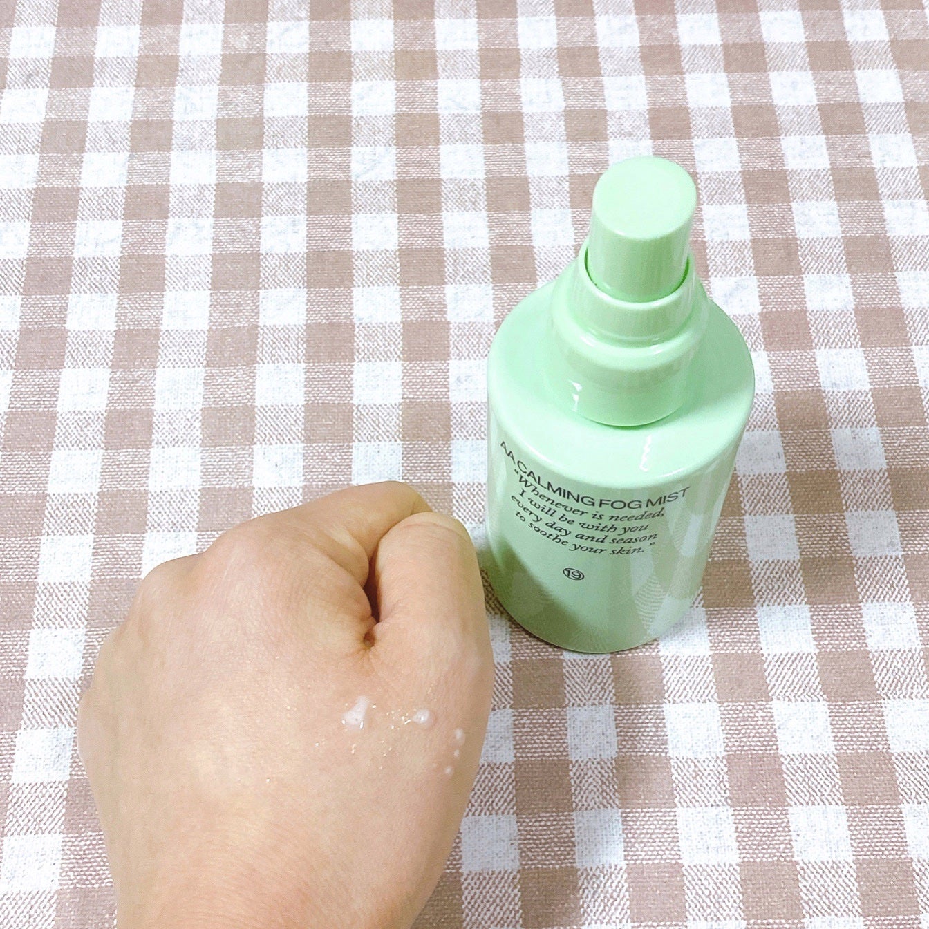 AA CALMING FOG MIST/Shangpree/ミスト状化粧水を使ったクチコミ(2枚目)