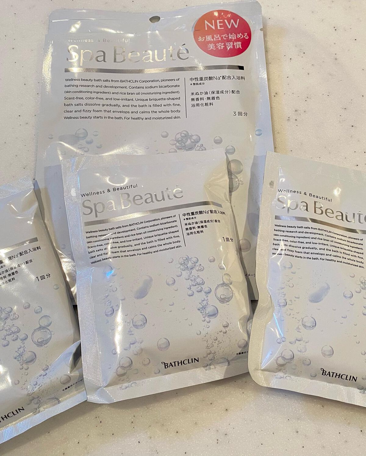 spa beaute/バスクリン/炭酸系入浴剤を使ったクチコミ（2枚目）