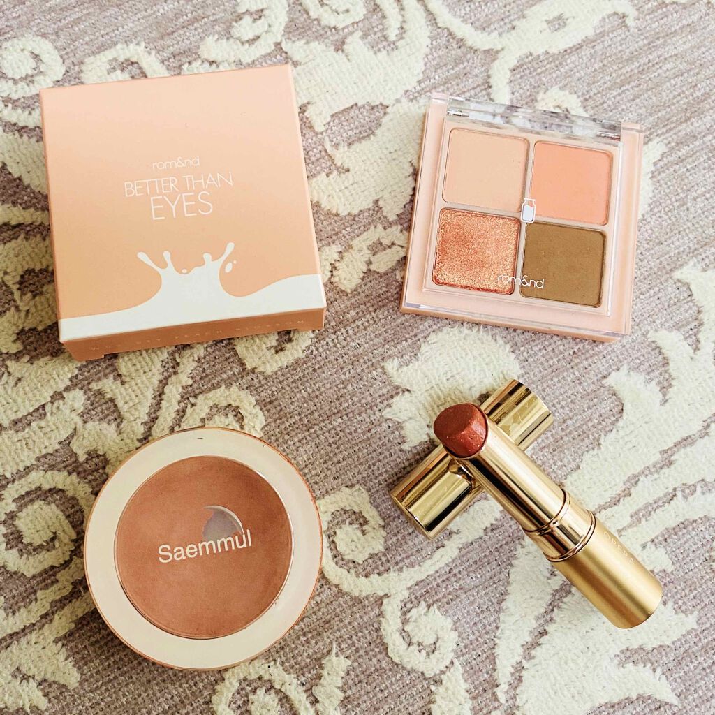 ベターザンアイズ ミルクシリーズ/rom&nd/アイシャドウパレットを使ったクチコミ（1枚目）