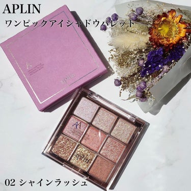 ワンピックアイシャドウパレット/APLIN/アイシャドウパレットを使ったクチコミ（2枚目）