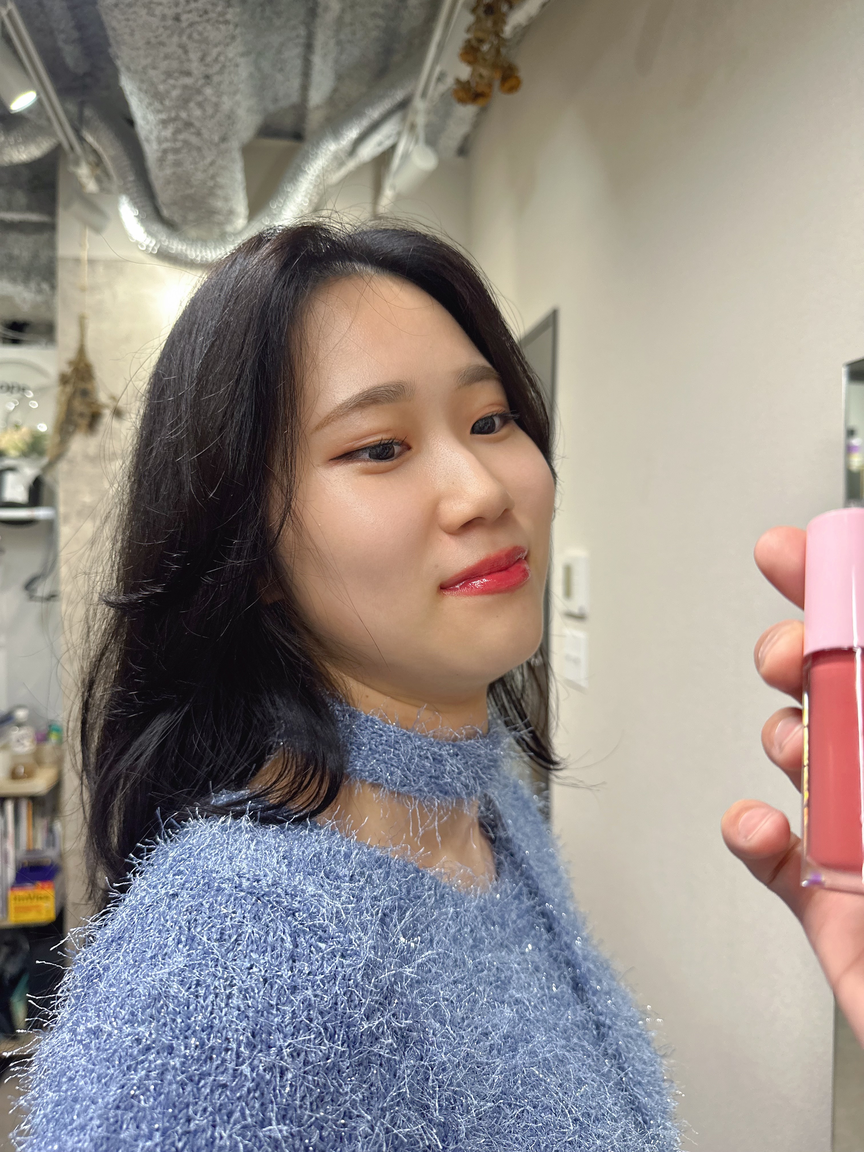 インク グラスティング リップ グロス/PERIPERA/リップグロスを使ったクチコミ（1枚目）