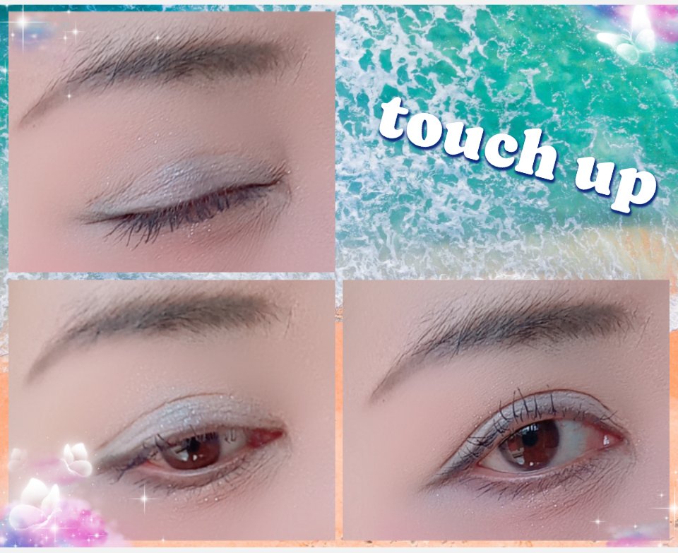 オールデイ ロング アンド カール マスカラ ミッド ナイト ネイビー/Milk Touch/マスカラを使ったクチコミ（3枚目）