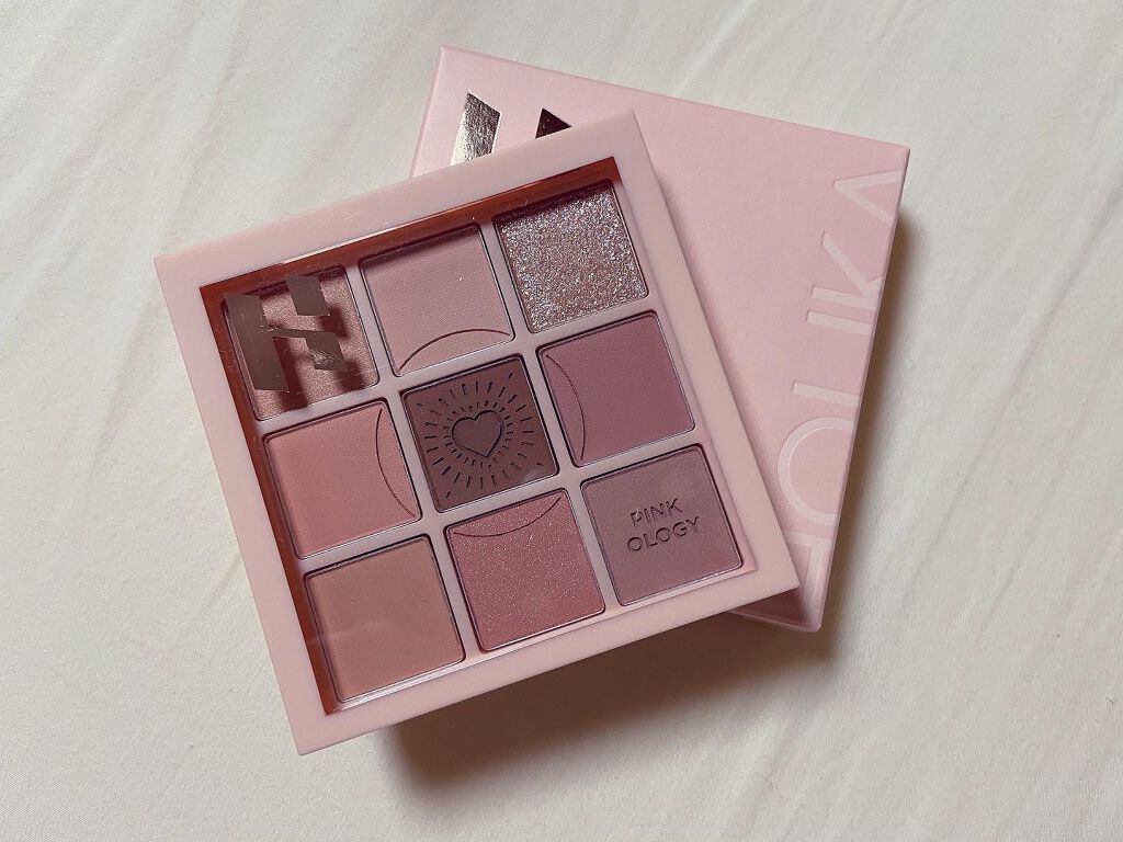 マイフェイブムードアイパレット 9カラー/HOLIKA HOLIKA/アイシャドウパレットを使ったクチコミ(1枚目)