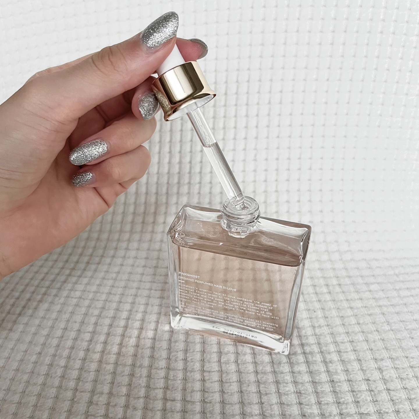 スノーホワイト/PINKGHOST/ヘアオイルを使ったクチコミ（3枚目）