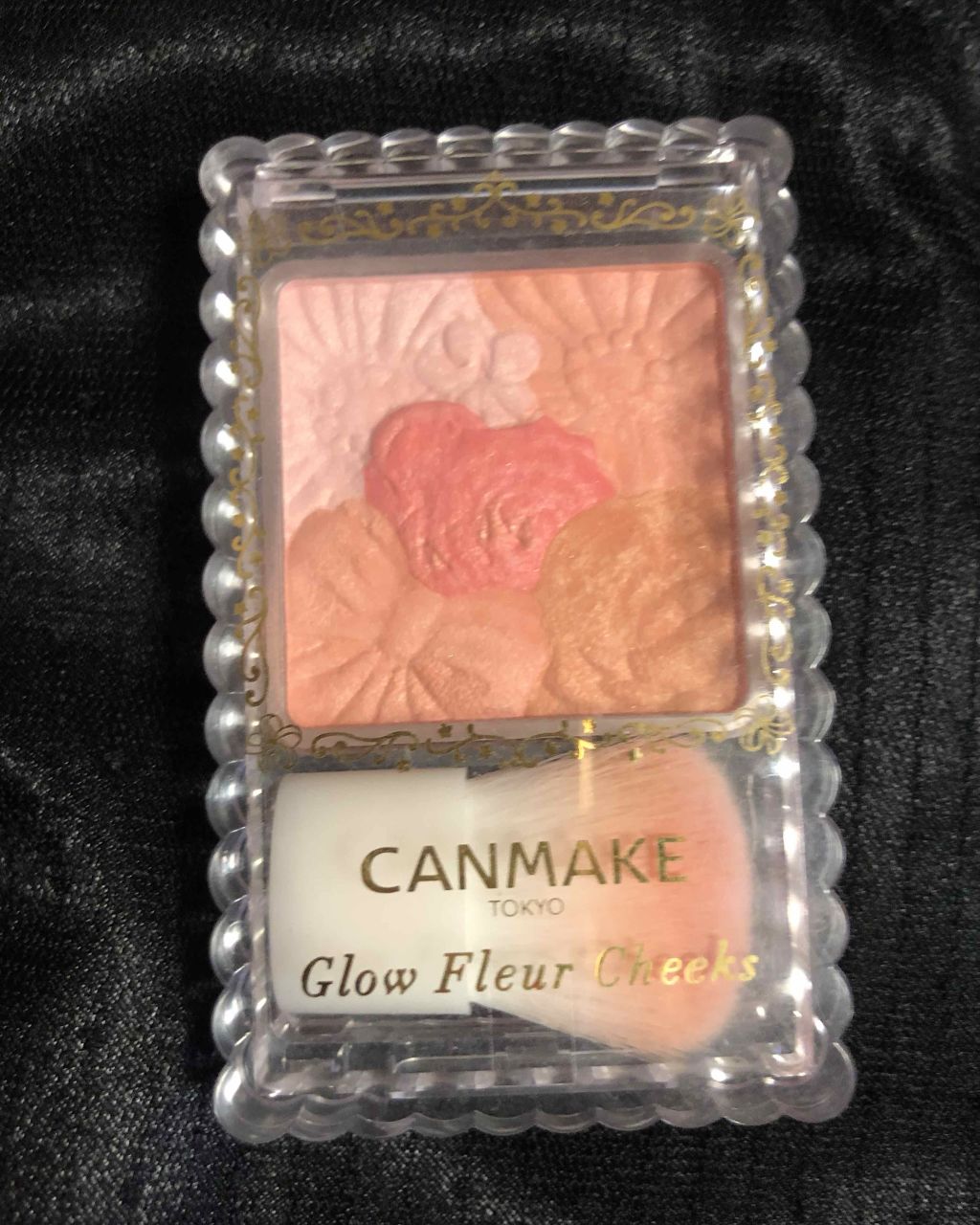 グロウフルールチークス/キャンメイク/パウダーチークを使ったクチコミ(1枚目)