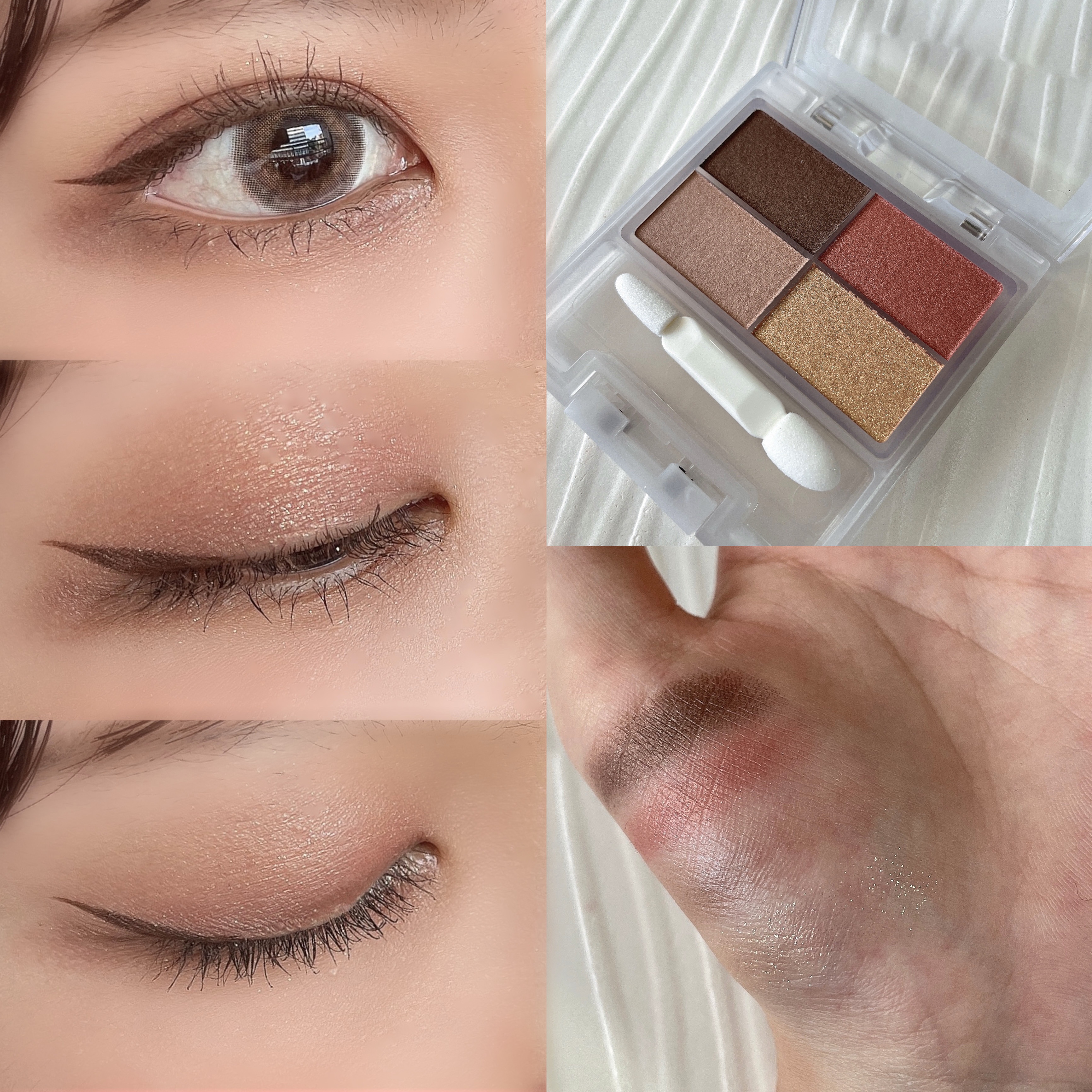 フェイスカラーパレット 515 ローマンテラコッタ/チャコット・コスメティクス/アイシャドウパレットを使ったクチコミ（3枚目）