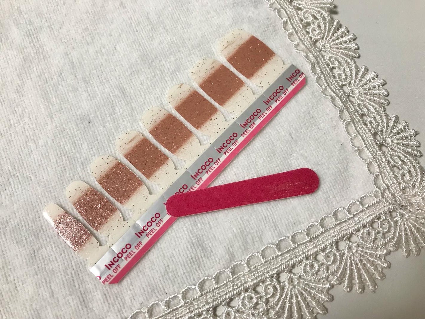 INCOCO インココ マニキュアシート/インココ/ネイルシールを使ったクチコミ(4枚目)