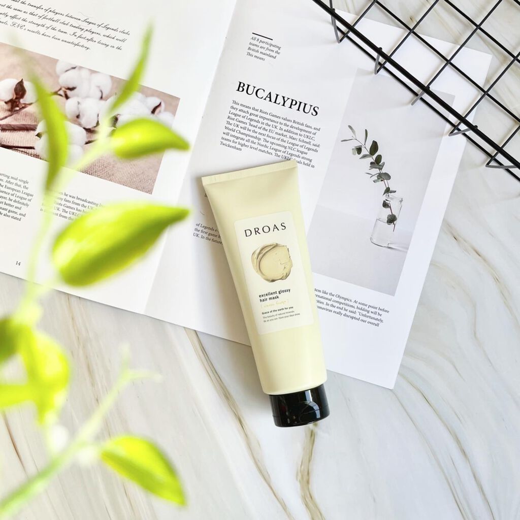 クレイヘアマスク エクセレントグロッシー/DROAS/ヘアマスク・ヘアパックを使ったクチコミ（1枚目）