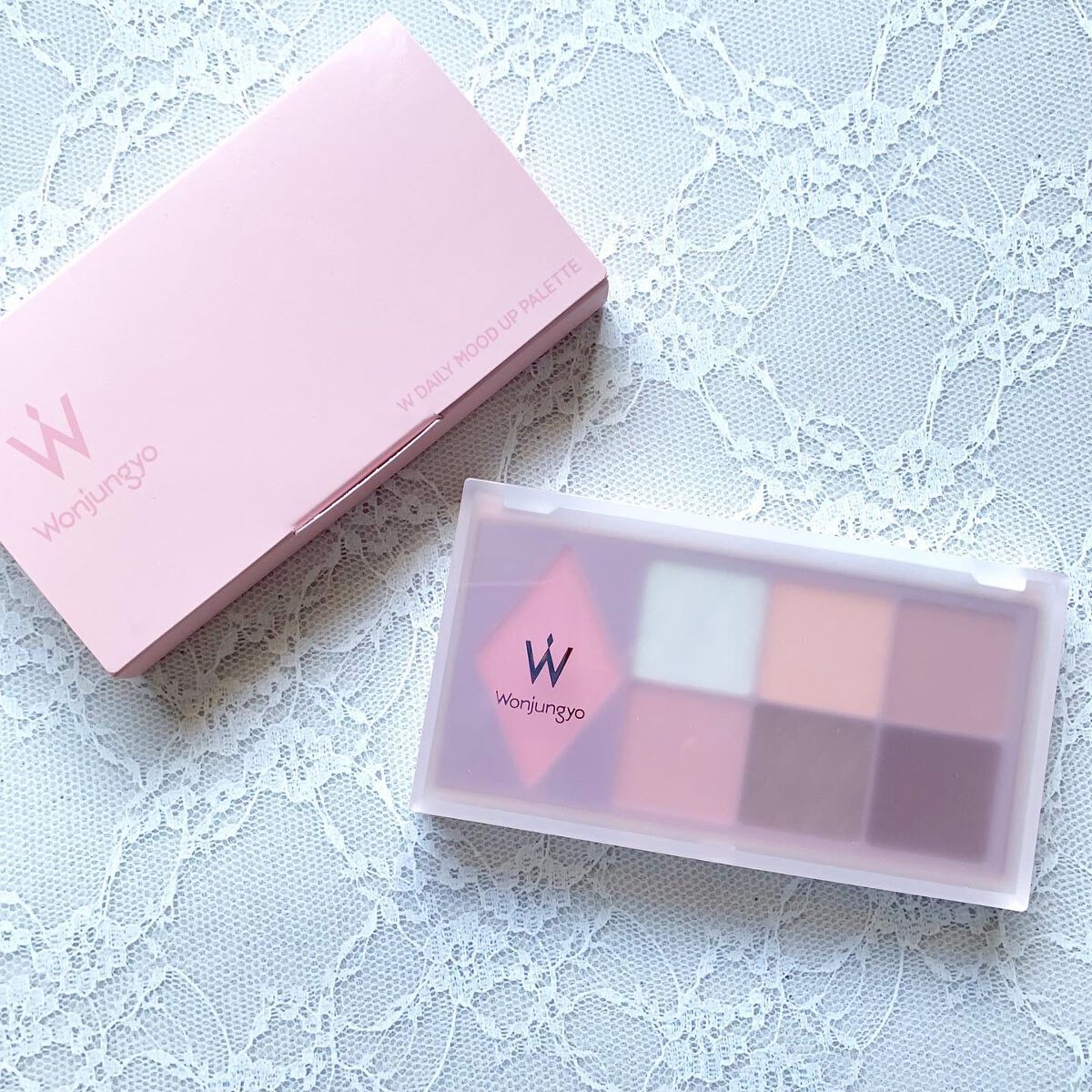 ウォンジョンヨ W デイリームードアップパレット /Wonjungyo/アイシャドウパレットを使ったクチコミ(2枚目)