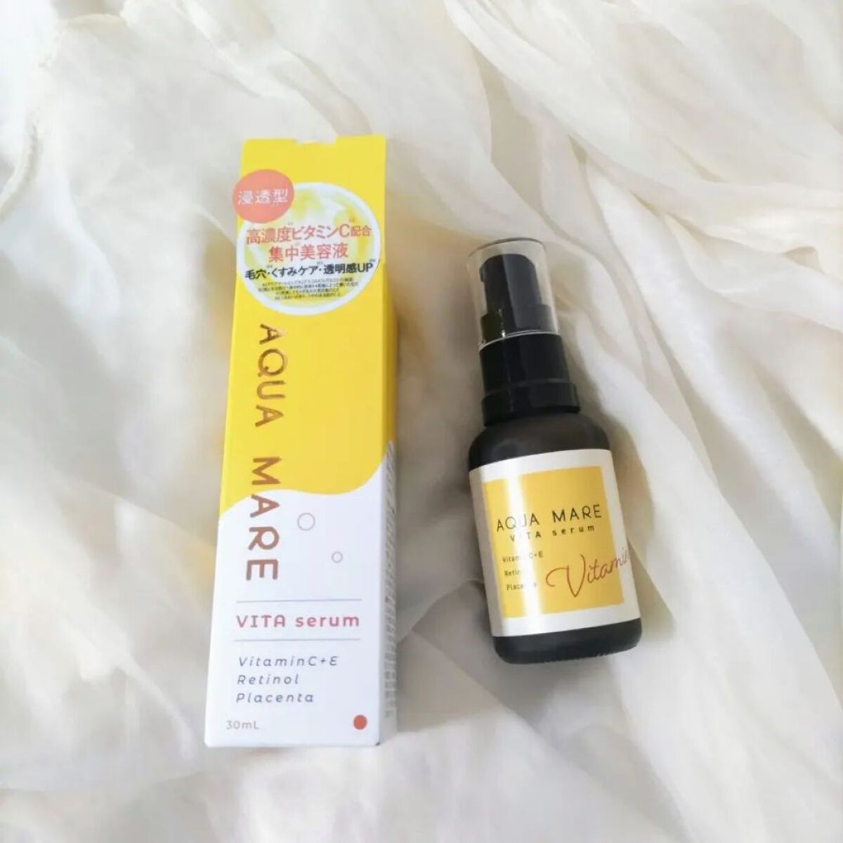 ビタセラム/AQUA MARE/美容液を使ったクチコミ（1枚目）