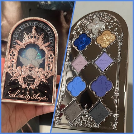 フラワーノーズ リトルエンジェルコレクション 9色アイシャドウパレット/FlowerKnows/アイシャドウパレットを使ったクチコミ(1枚目)