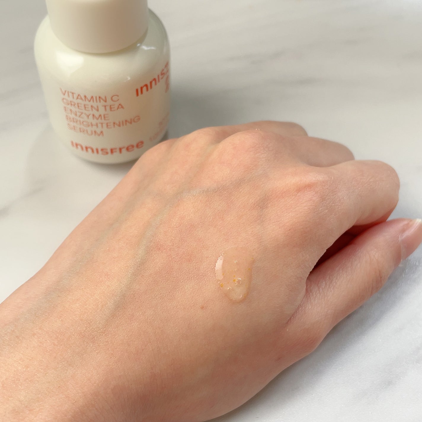 ãã¿Cãã°ãªãŒã³ãã£ãŒãšã³ã¶ã€ã ããã©ã€ããã»ã©ã /innisfree/çŸå®¹æ¶²ã䜿ã£ãã¯ãã³ãïŒ2æç®ïŒ