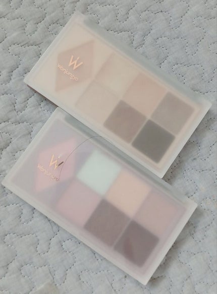 ウォンジョンヨ W デイリームードアップパレット /Wonjungyo/アイシャドウパレットを使ったクチコミ(1枚目)