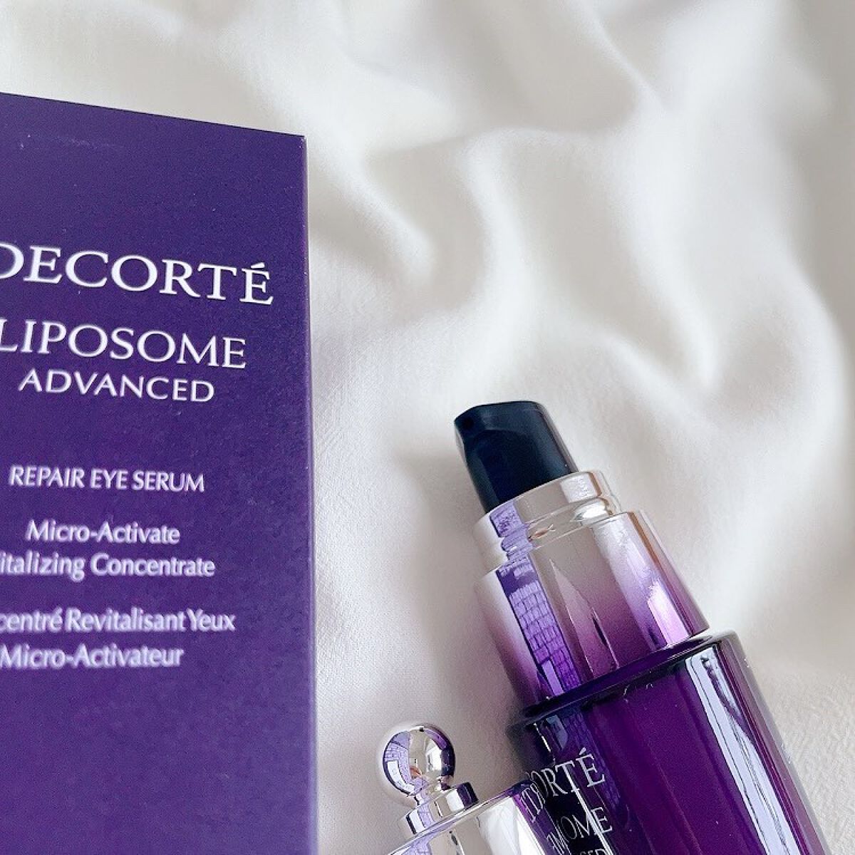 リポソーム アドバンスト リペアアイセラム/DECORTÉ/アイケア・アイクリームを使ったクチコミ(2枚目)