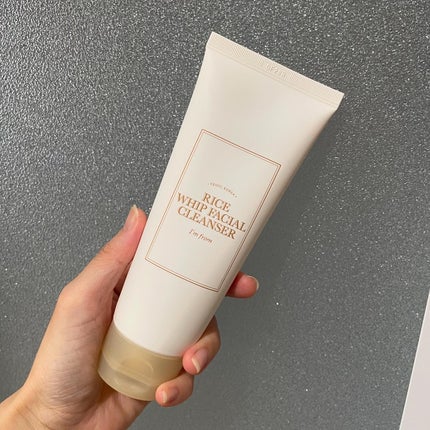 ライスホイップフェイシャルクレンザー/I'm from/洗顔フォームを使ったクチコミ(4枚目)