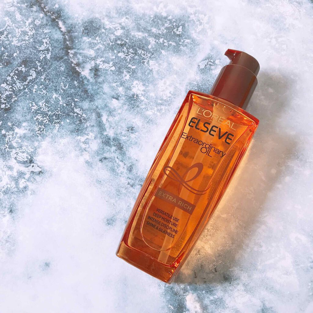 エルセーヴ エクストラオーディナリーオイル エクストラリッチ フィニッシュ/ロレアル パリ/ヘアオイルを使ったクチコミ(1枚目)