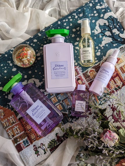 ダイアンボヌール モイスト&リペア シャンプー/トリートメント ナイトドリームティーの香り/ダイアン/市販シャンプーを使ったクチコミ(1枚目)