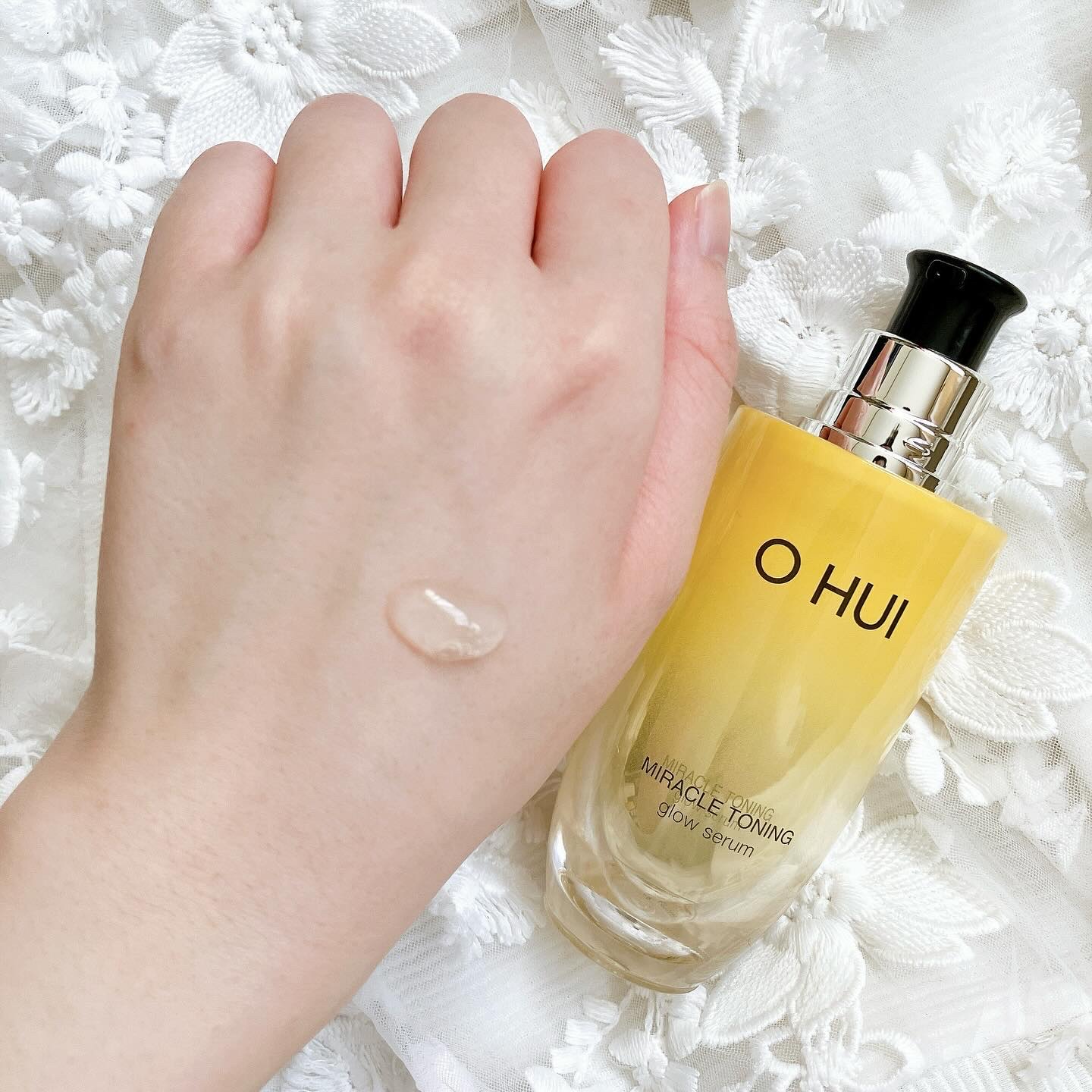 ミラクルトーニング グローセラム/OHUI/美容液を使ったクチコミ（3枚目）