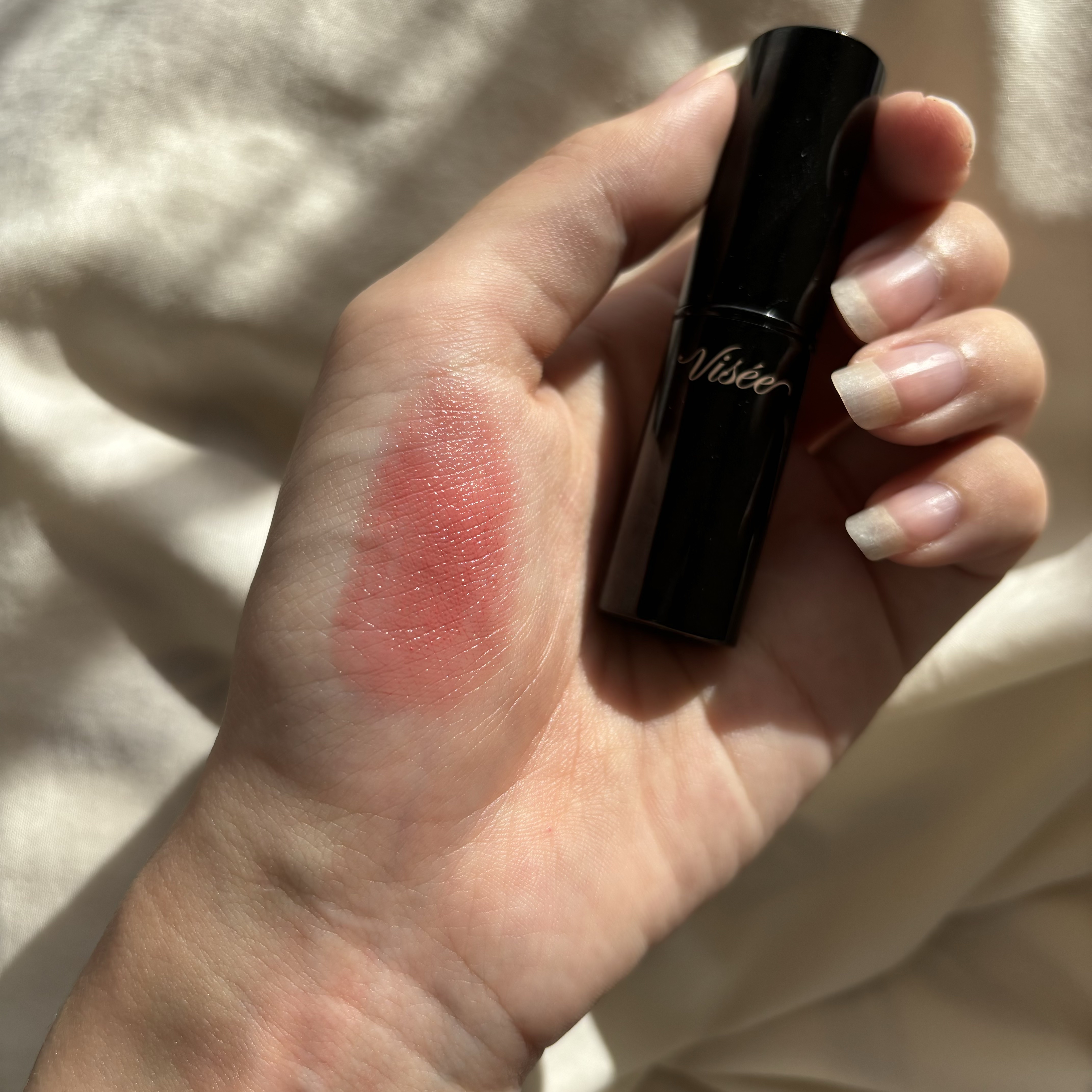 プランプメロウリップス 03 Pink Cashmere/LUNASOL/口紅を使ったクチコミ（2枚目）