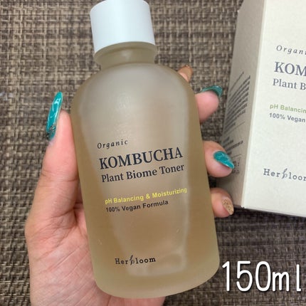 コンブチャプラントバイオームトナー/HERbloom/化粧水を使ったクチコミ(2枚目)