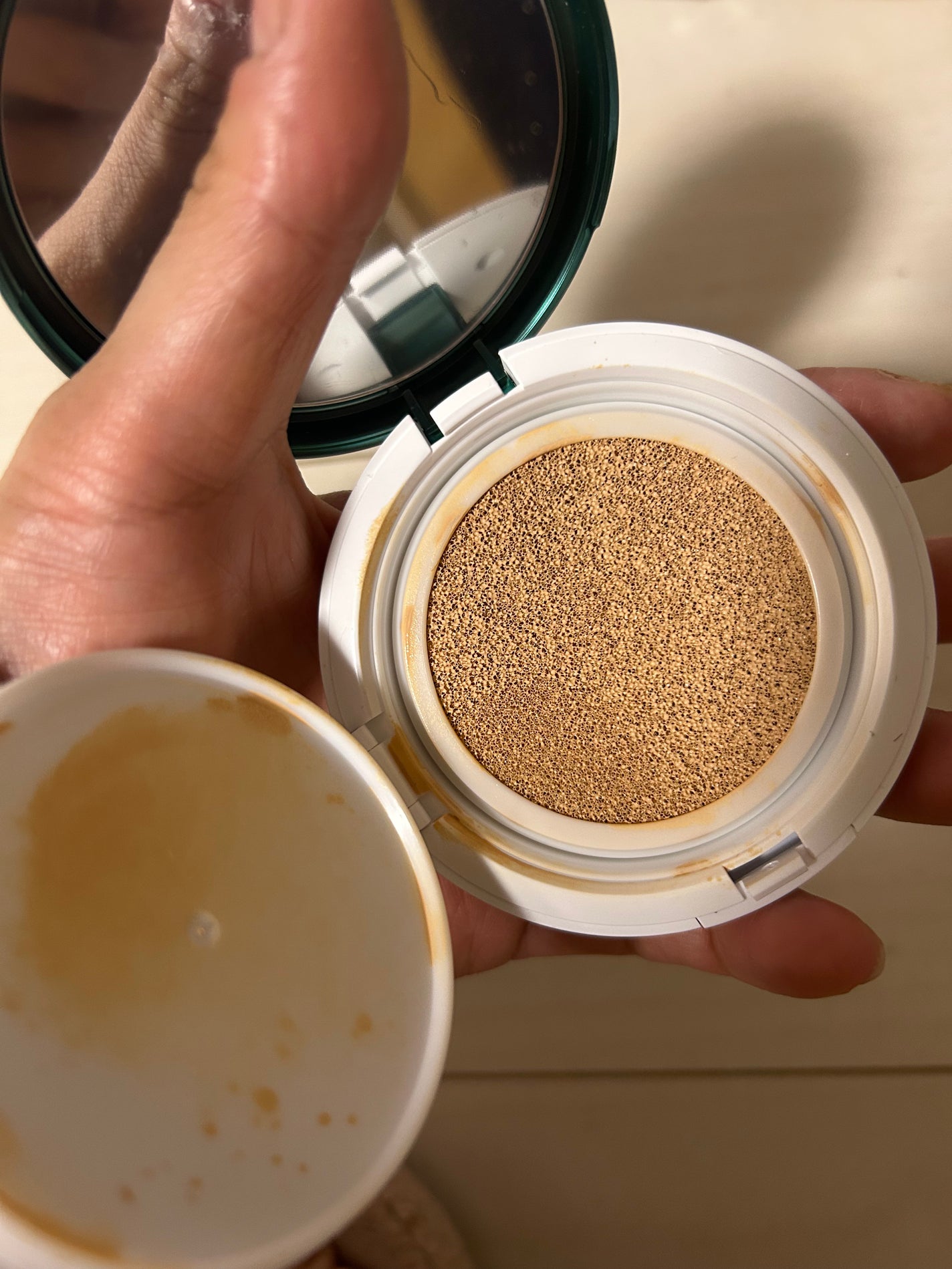 スーパーシカクッション/MEDICUBE/クッションファンデーションを使ったクチコミ(2枚目)