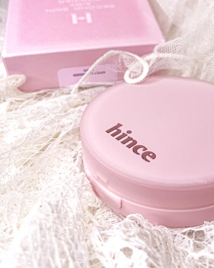 セカンドスキンエアリーパウダー/hince/プレストパウダーを使ったクチコミ(6枚目)