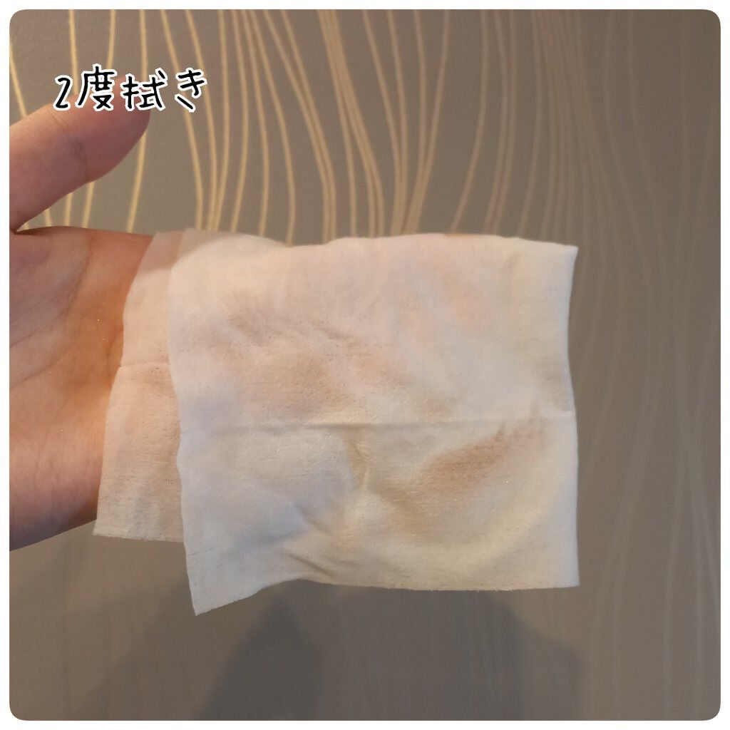 水クレンジングシート(クリア)/ラチェスカ/クレンジングシートを使ったクチコミ(7枚目)