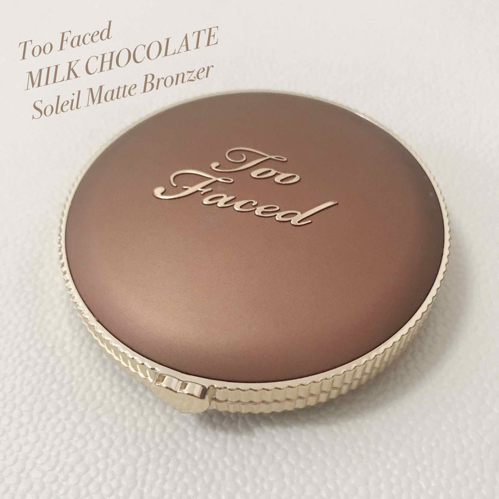 ミルクチョコレート ソレイユ ロングウェア マット ブロンザー/Too Faced/ブロンザーを使ったクチコミ(1枚目)