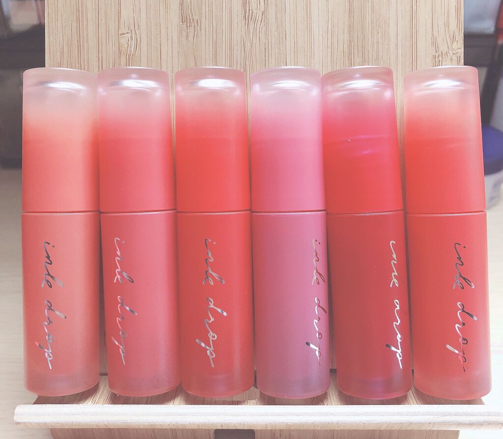 インク ムード ドロップ ティント/PERIPERA/リップグロスを使ったクチコミ（2枚目）