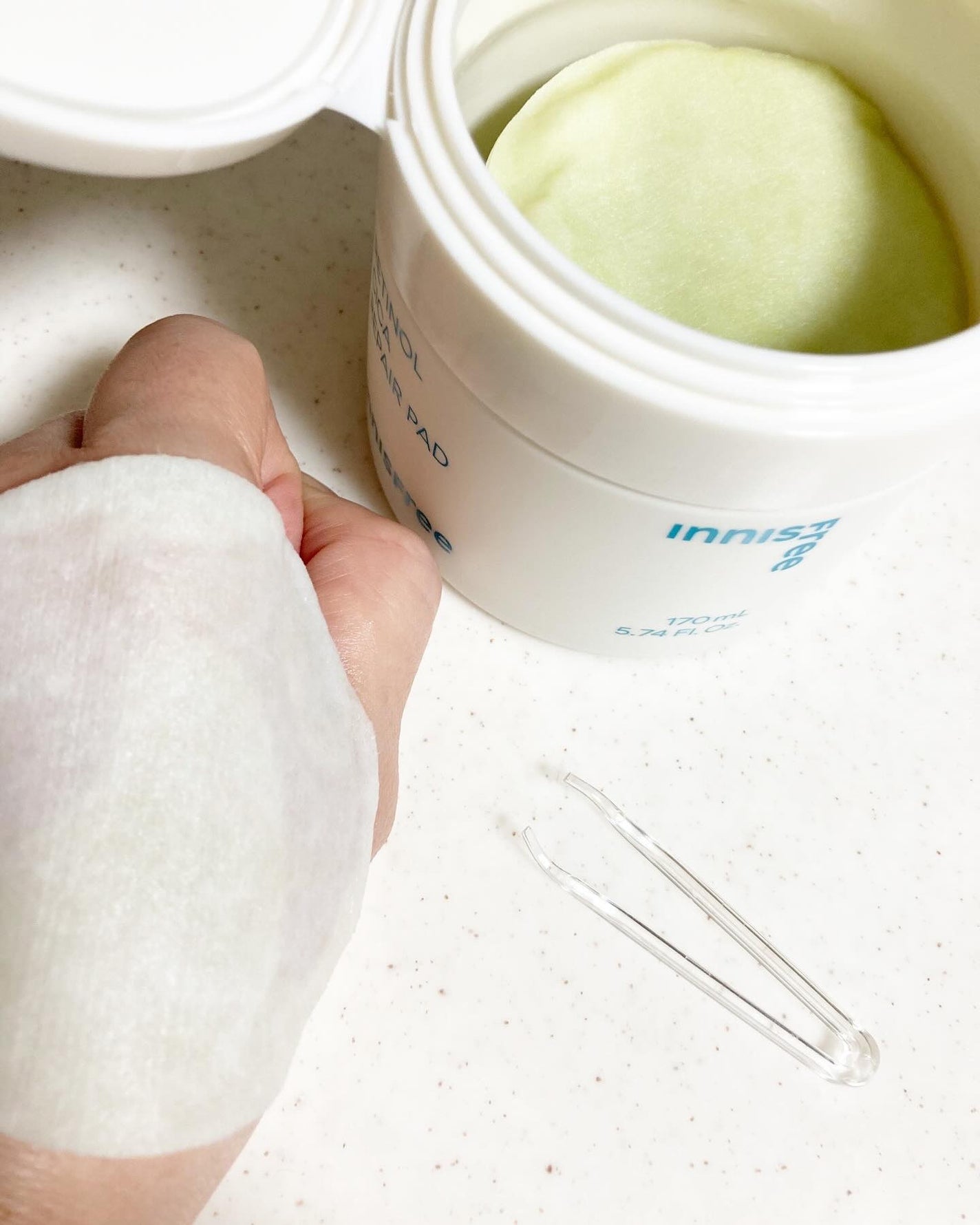 レチノール シカ リペア パッド/innisfree/トナーパッドを使ったクチコミ(4枚目)