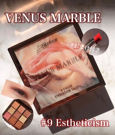 VenusMarble 9色アイシャドウパレット/Venus Marble/アイシャドウパレットを使ったクチコミ（1枚目）