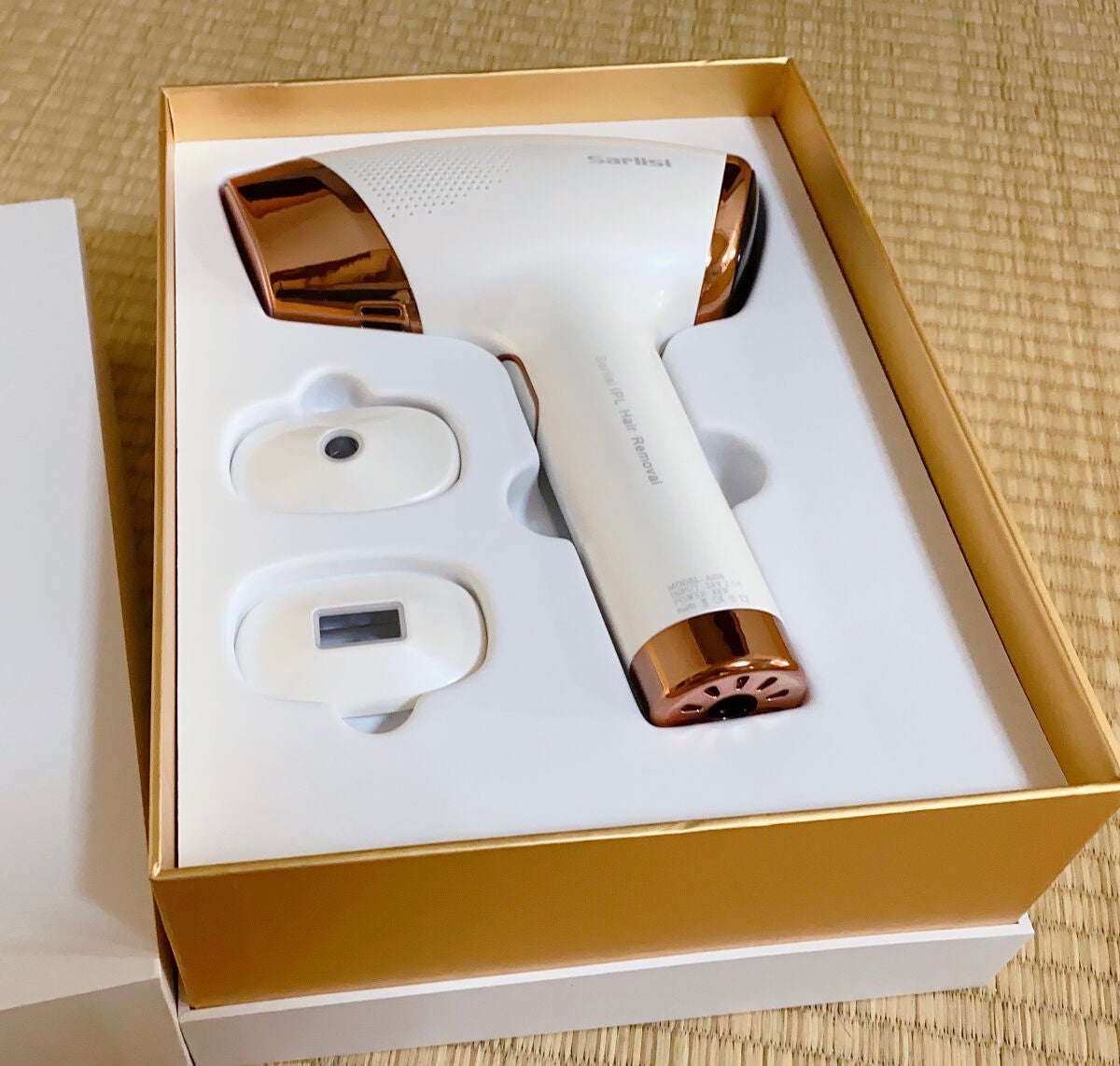 サファイア冷却 脱毛器 ムダ毛ケア/Sarlisi/家庭用脱毛器を使ったクチコミ(2枚目)