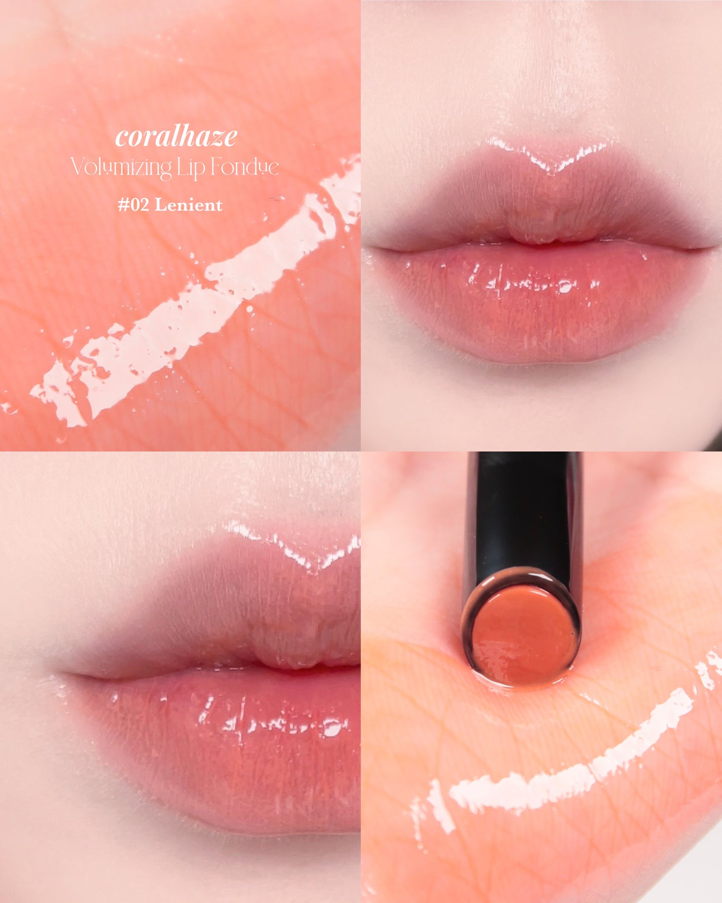 ボリューマイジングフォンデュリップ/Coralhaze/口紅を使ったクチコミ(4枚目)