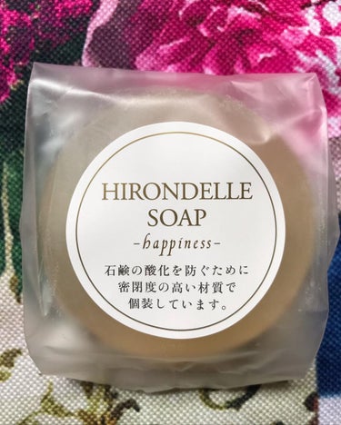 SOAP Happines/HIRONDELLE/洗顔石鹸を使ったクチコミ（1枚目）